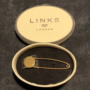 Links of London Narrative Pin Engravable 18k YG